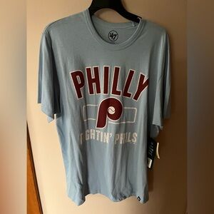 Philadelphia Phillies Fightin' Phils Light Blue T-Shirt